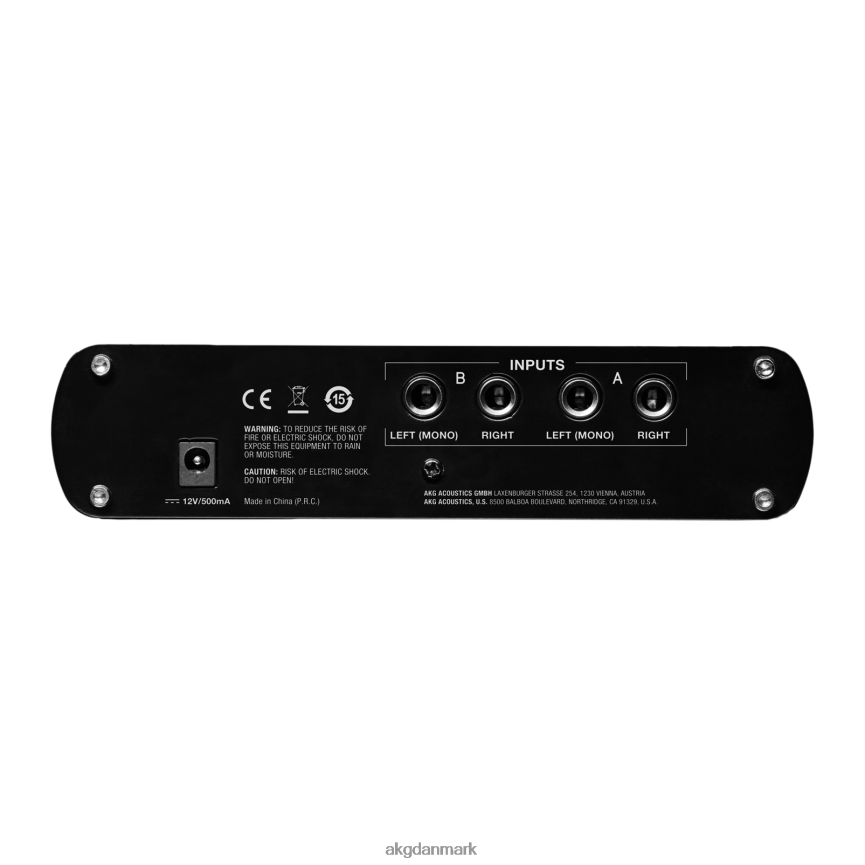 AKG hp4e V0L6X65 hovedtelefon forstærkere sort