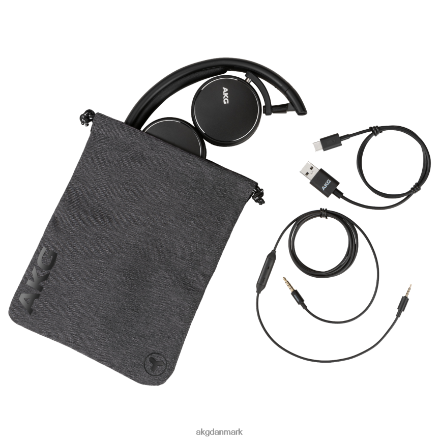 AKG y400 trådløs V0L6X58 hovedtelefoner sort