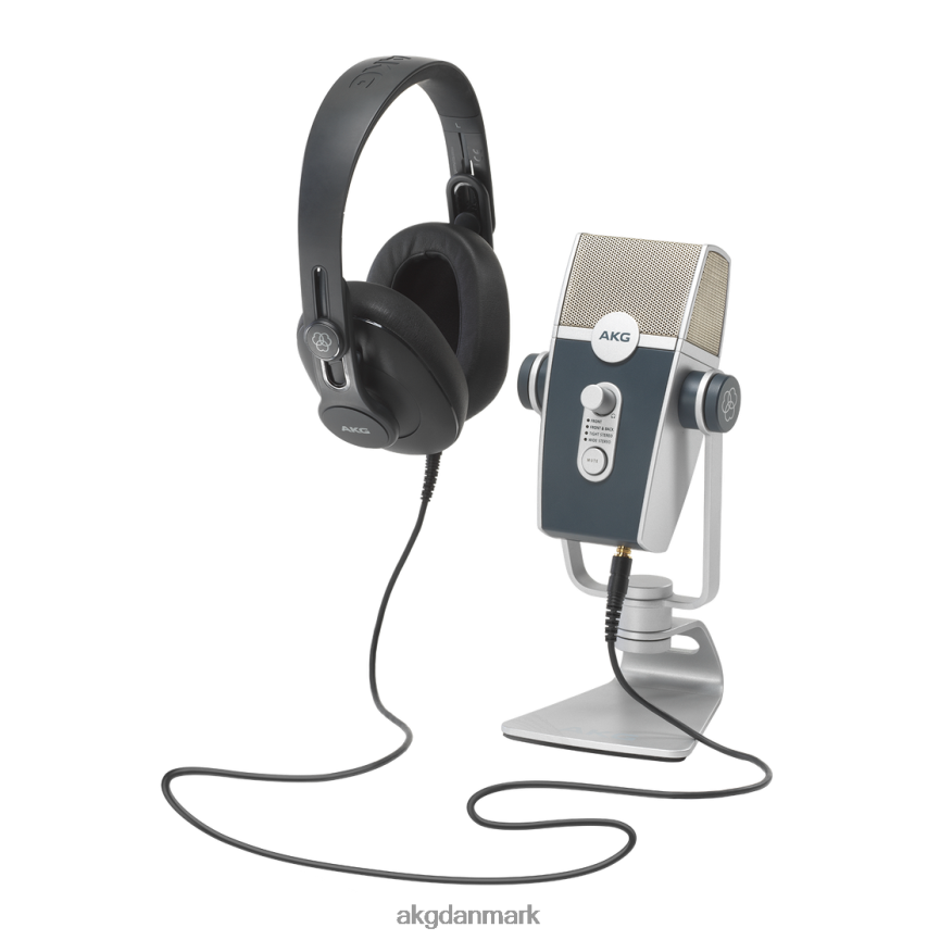 AKG væsentlige podcaster V0L6X16 hovedtelefoner sort/grå