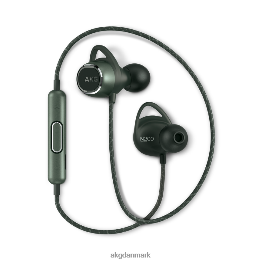 AKG n200 trådløs V0L6X62 hovedtelefoner grøn