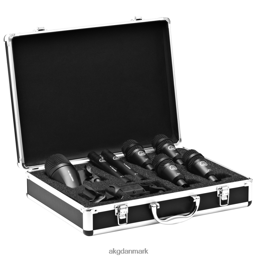 AKG trommesæt session i V0L6X151 mikrofoner sort